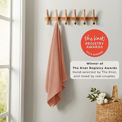 Madelinen Popcorn 4-Pack Cotton Bath Towel Set