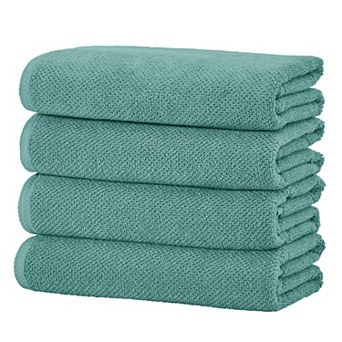 Madelinen® Popcorn 4-Pack Cotton Bath Towel Set