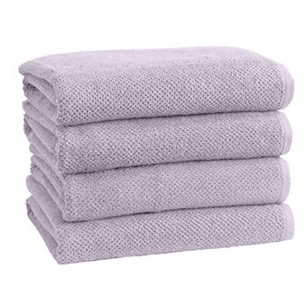 Madelinen® 4 pc Cotton Textured Bath Towels