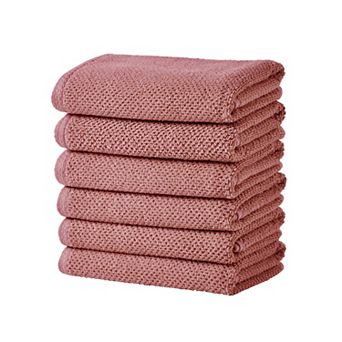 Madelinen® Popcorn 6-Pack Cotton Hand Towel Set