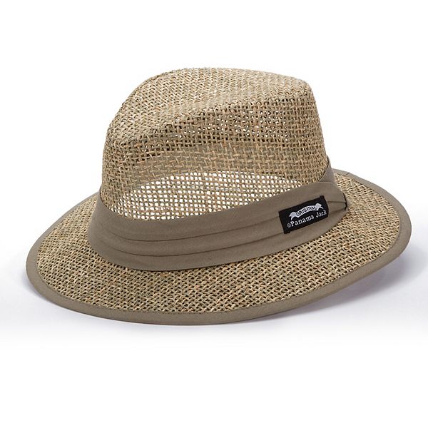 Tropical Band Natural Toyo Safari Upf 50 Sun Hat Panama Jack