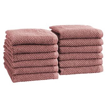 Madelinen® Popcorn 12-Pack Cotton Washcloth Set