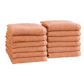 Madelinen® Popcorn 12-Pack Cotton Washcloth Set