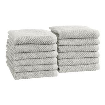 Madelinen® Popcorn 12-Pack Cotton Washcloth Set