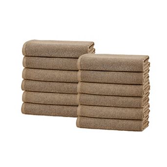 Madelinen® Popcorn 12-Pack Cotton Washcloth Set