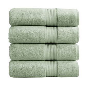 Madelinen® Cooper Solid 4-Pack Cotton Bath Towel Set