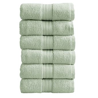 Madelinen® Cooper Solid 6-Pack Cotton Hand Towel Set
