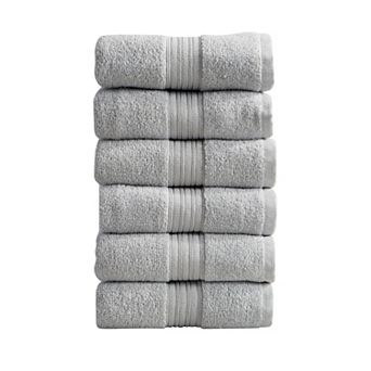 Madelinen® Cooper Solid 6-Pack Cotton Hand Towel Set