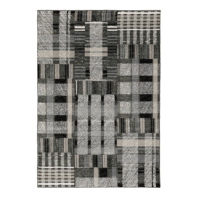 StyleHaven Atara Geometric Area Rug, Black, 8X11 Ft