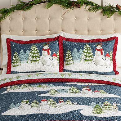 St. Nicholas Square® Snowman Quilt Set