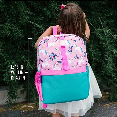 Girls Wildkin Magical Unicorns Pack-it-all Backpack