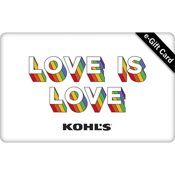 Kohl's e store gift card