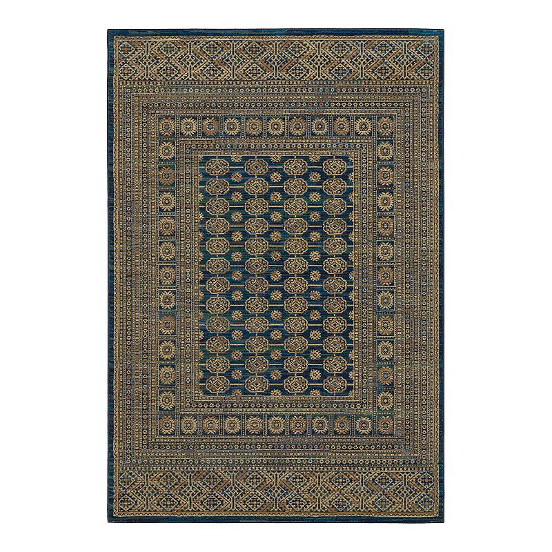 StyleHaven Anais Nomadic Traditional Area Rug, Blue, 10X13 Ft