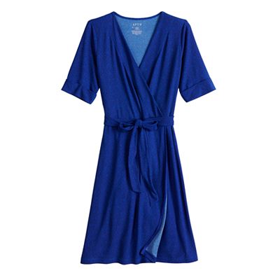 Women s Apt. 9 Elbow Sleeve Wrap Dress