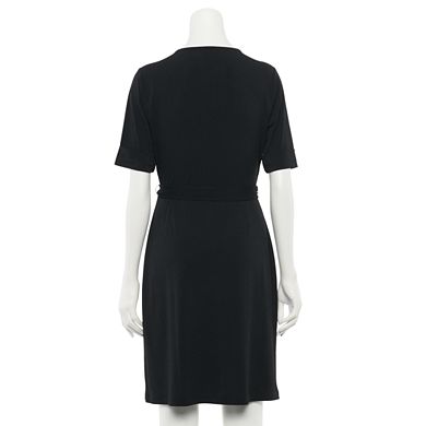 Women's Apt. 9® Elbow Sleeve Wrap Dress