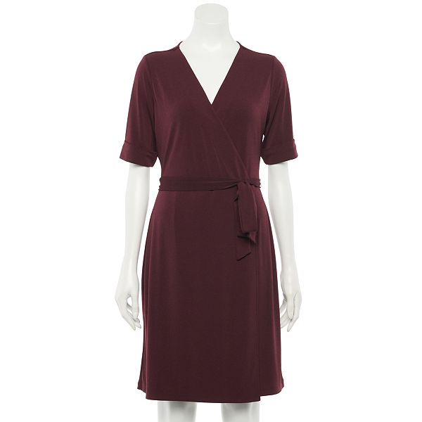 Kohls 2025 maroon dress