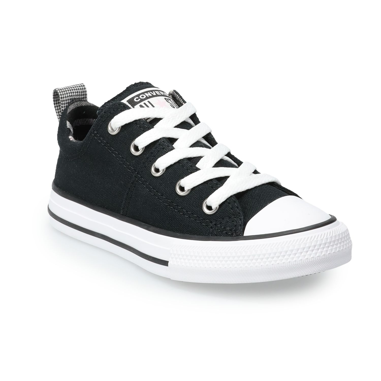 converse all star for girls black