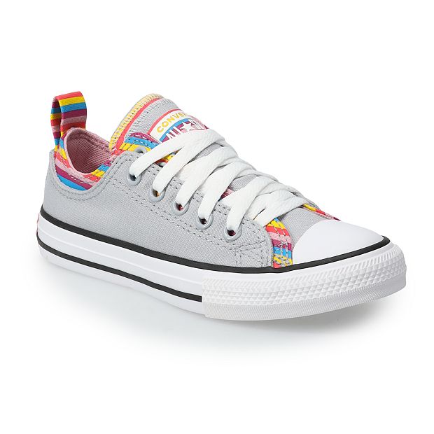 indkomst radioaktivitet pakistanske Girls' Converse Chuck Taylor All Star Double-Upper Striped Sneakers