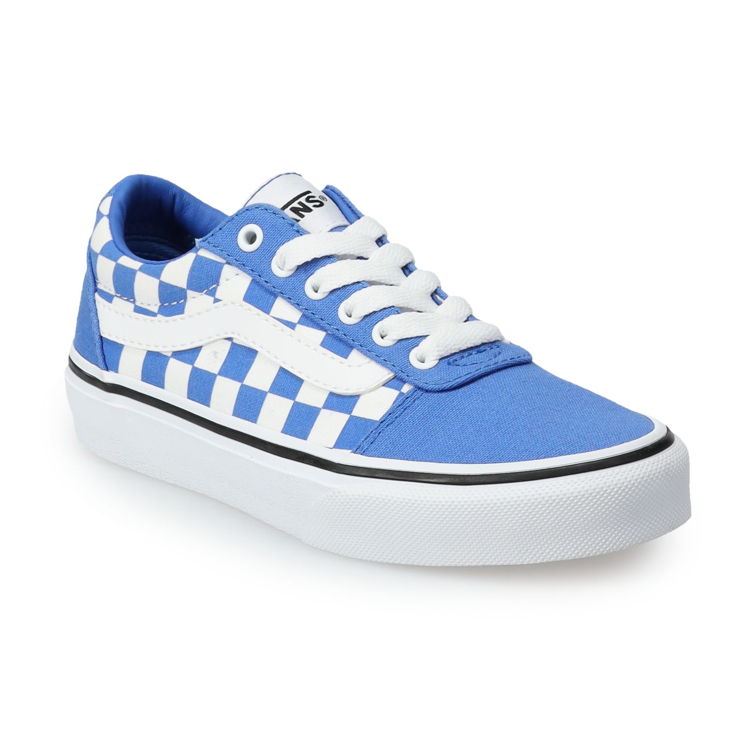 kids checkered vans