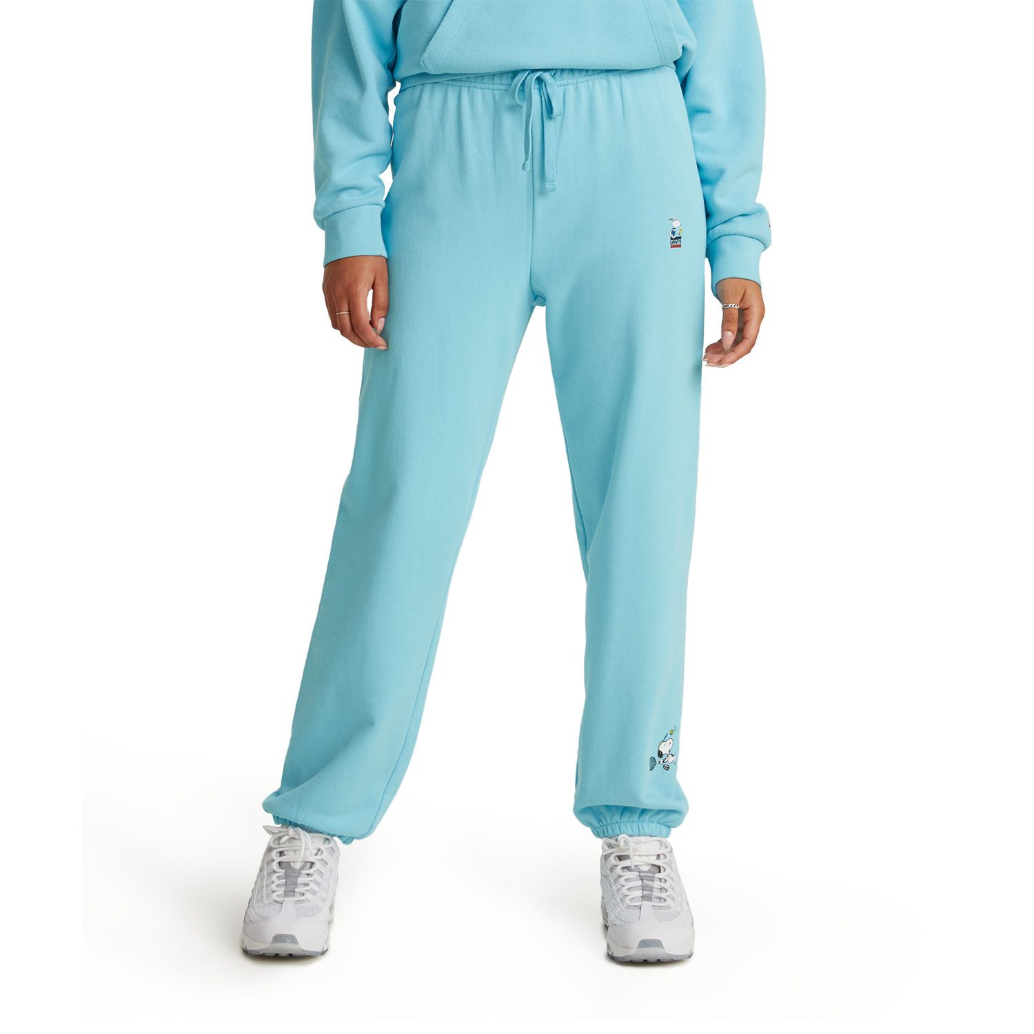 turquoise sweatpants