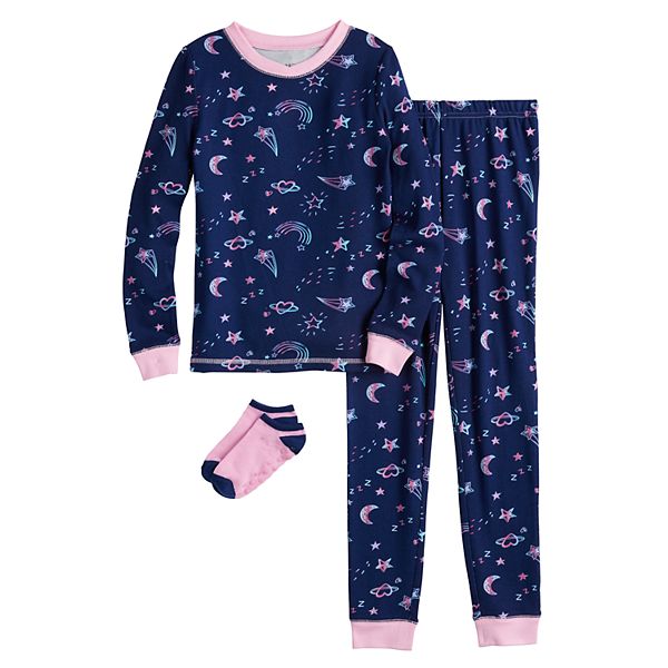 Cuddl Duds® 414 Pajamas with Socks