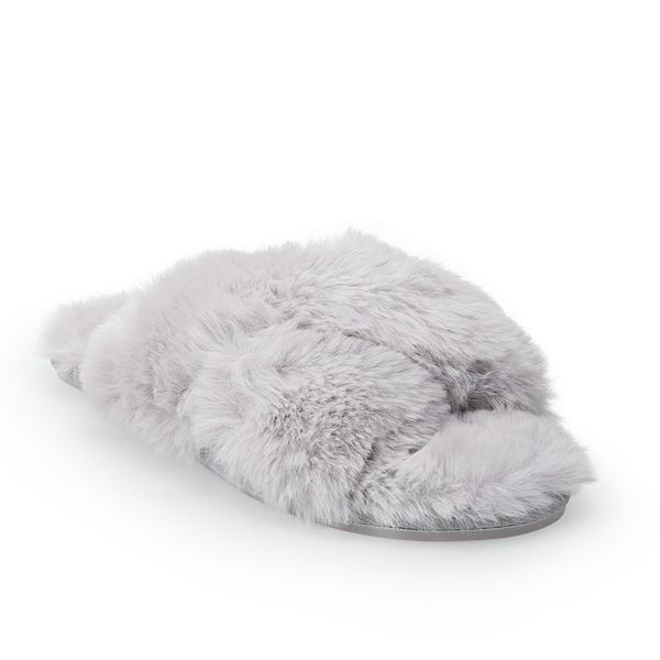 Slide slippers hot sale fluffy