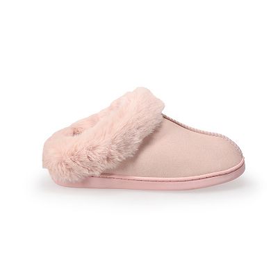 Women's LC Lauren Conrad Faux Fur Clog Slippers