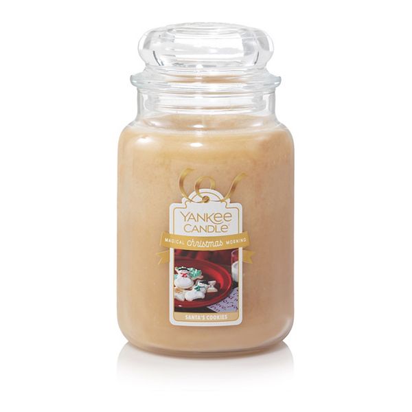 Yankee Candle Cookie Swap Large Jar Candle 22 oz NEW 1231007 White Label 