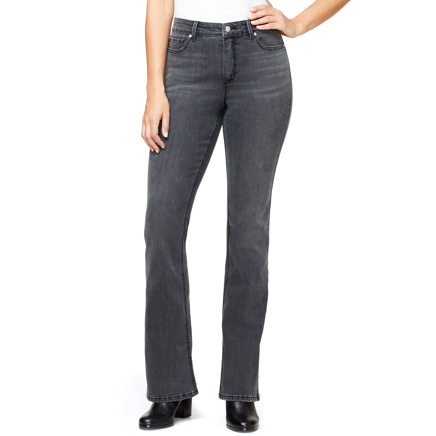 gloria vanderbilt micro bootcut jeans