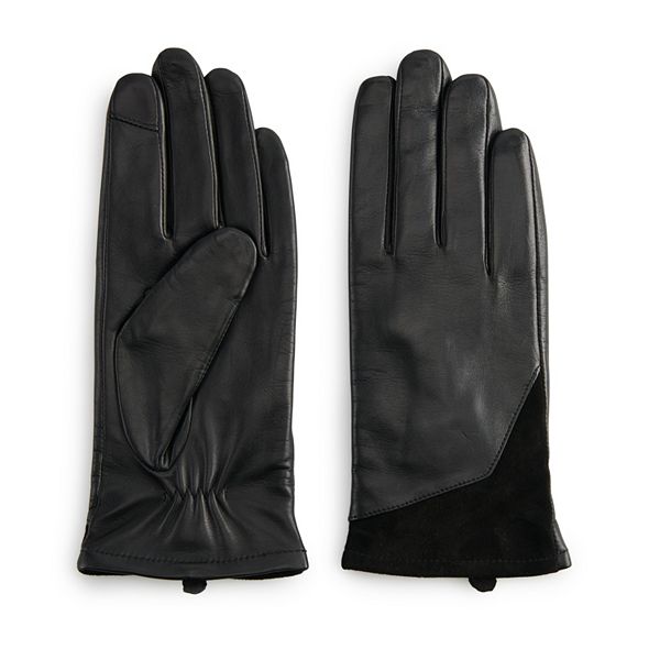 apt 9 leather gloves