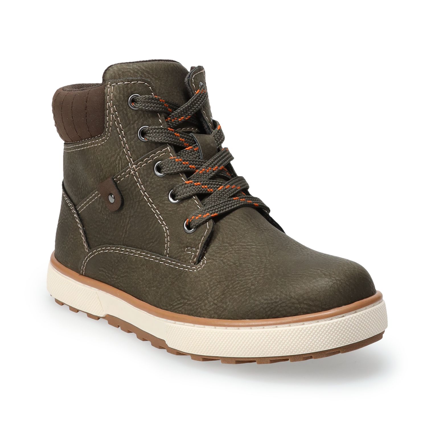 green comfort boots