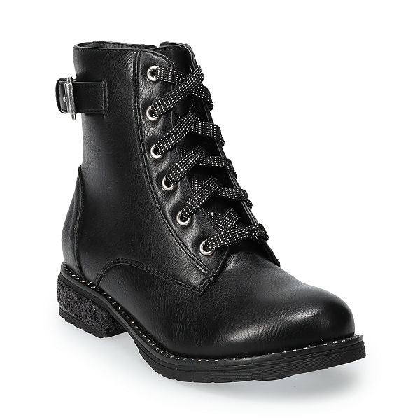 SO® Lilliana Girls' Combat Boots