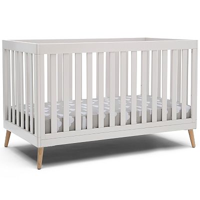 Delta Children Essex Bianca White 4-in-1 Convertible Crib