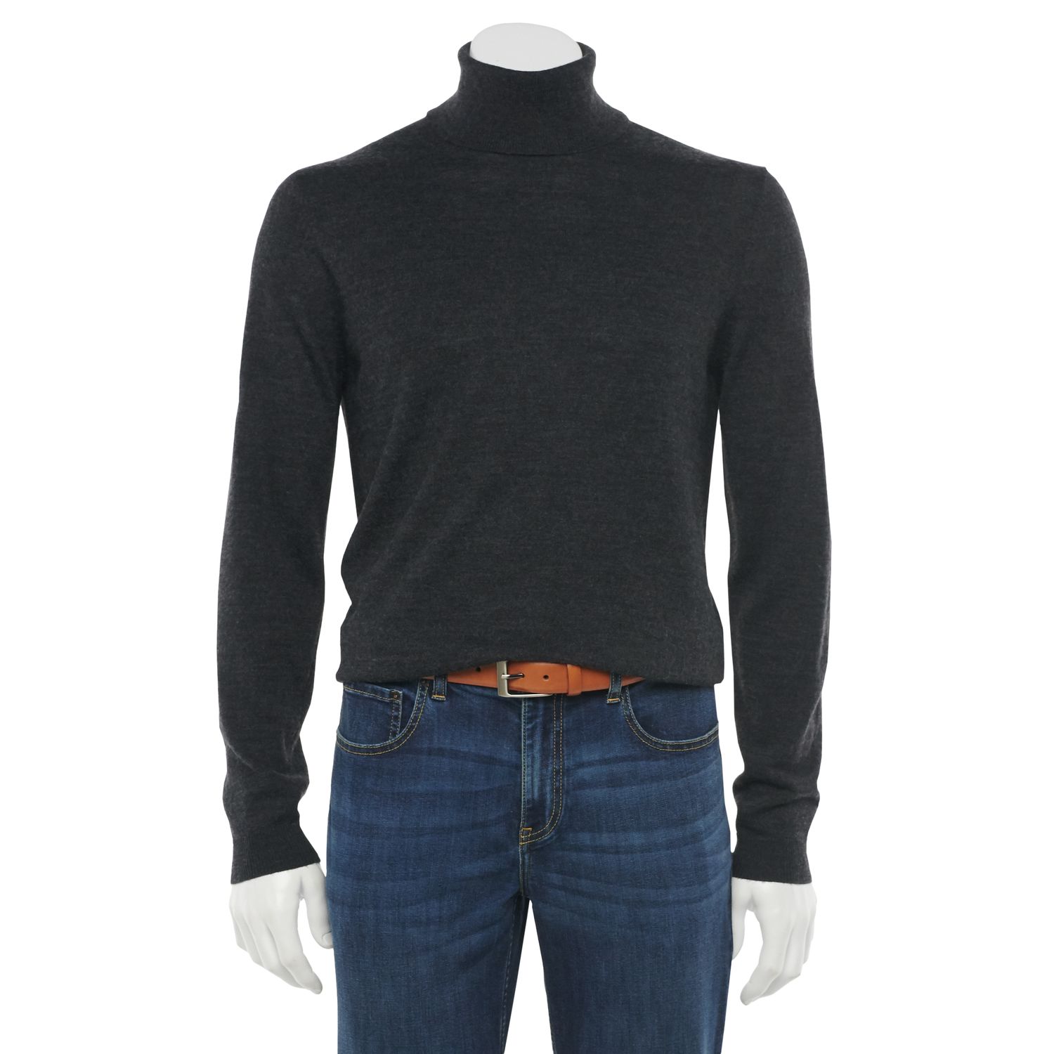 kohls mens mock turtleneck