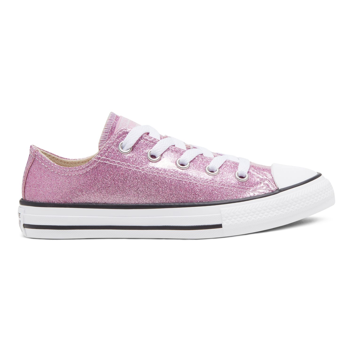 purple glitter converse