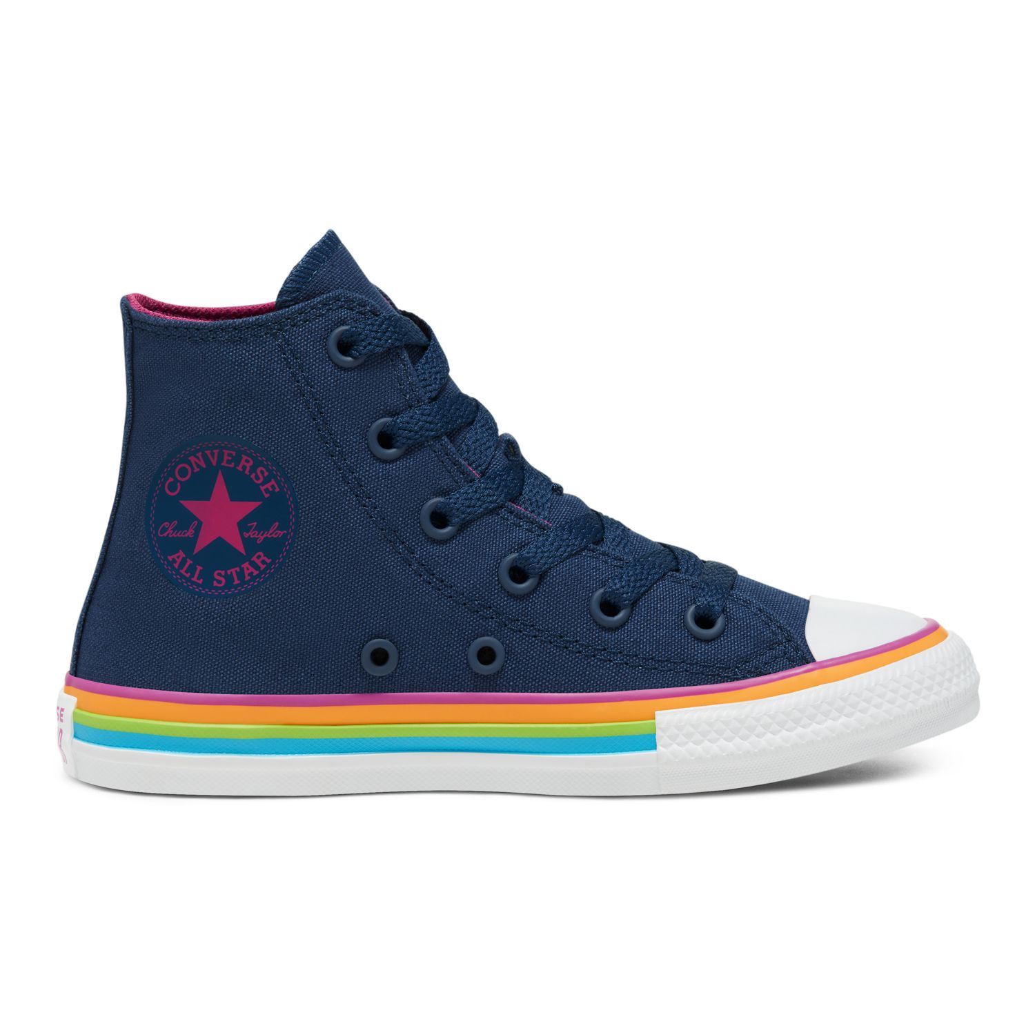 chuck taylor all star stripes high top