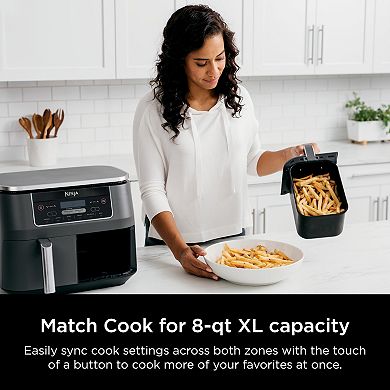 Ninja Foodi 8 qt. Original Dualzone, 2-Basket Air Fryer with 6 Functions