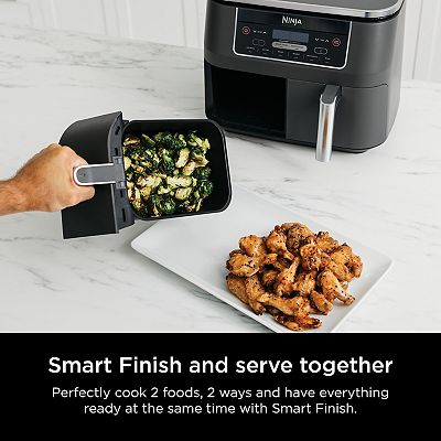 Ninja Foodi 8 qt. Original Dualzone 2 Basket Air Fryer with 6 Functions