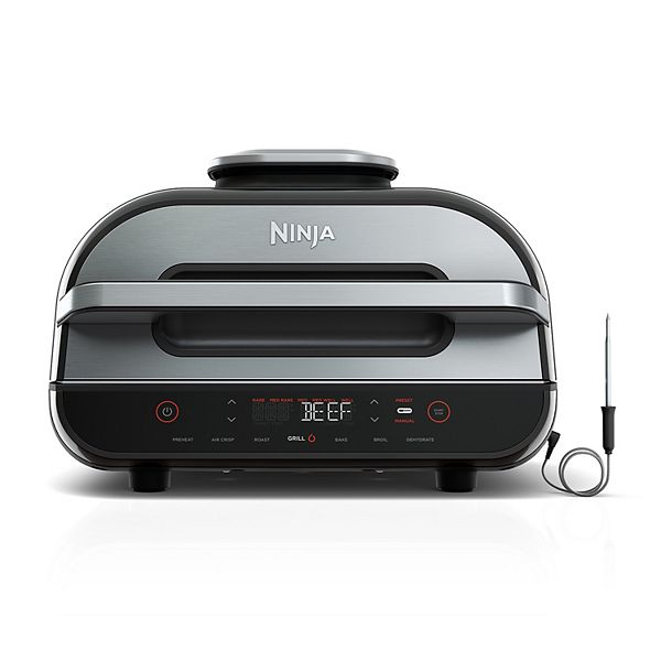 Ninja EG201 Foodi 6-in-1 Indoor Grill with Air Fry, Roast, Bake, Broil, &  Dehydrate, 2nd Generation, Black/Silver for Sale in San Francisco, CA -  OfferUp