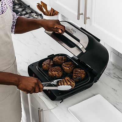 Ninja Foodi 6 in 1 Smart XL Indoor Grill 4 Quart Air Fryer Roast Bake Broil