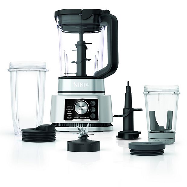 Ninja Foodi Power Blender & Processor System with Smoothie Bowl Maker and  Nutrient Extractor 1400 Watts