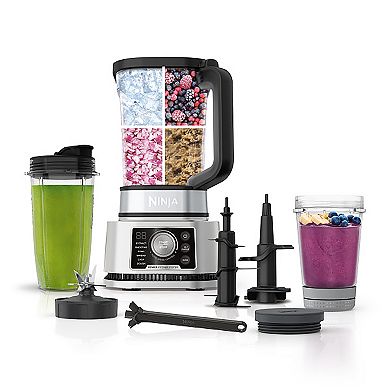 Ninja Foodi Power Blender & Processor System with Smoothie Bowl Maker and Nutrient Extractor 1400 Watts