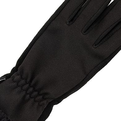 Women's isotoner Stretch Fleece Gloves with Sherpa Trim