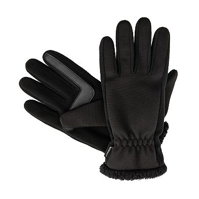 Women's isotoner Stretch Fleece Gloves with Sherpa Trim