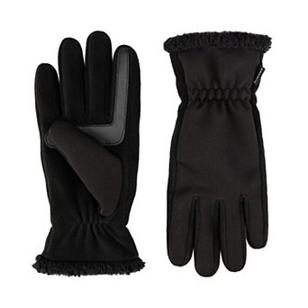 Women's isotoner Stretch Fleece Gloves with Sherpa Trim