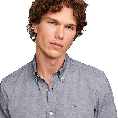 Men's Tommy Hilfiger Regular Fit Essential Stretch Oxford Shirt