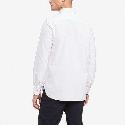 tommy hilfiger slim fit stretch dress shirt Hibiscus Bodycon Stretchy Midi Dress main image 0