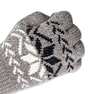 Women's isotoner Lined Chenille Snowflake Gloves