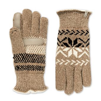 Women's isotoner Lined Chenille Snowflake Gloves