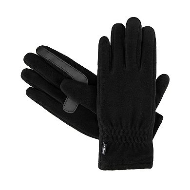 Women's isotoner SmartDRI Fleece Lined Gathered Gloves